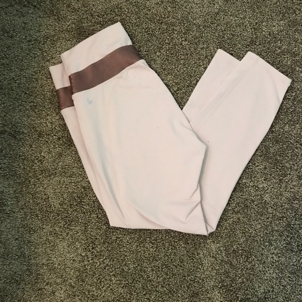 Demi Lovato for Fabletics Rose Gold Leggings